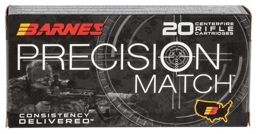 Barnes Bullets Precision Match, Brns 30848 Bb556m2     5.56       85 Omt Bt  20-10