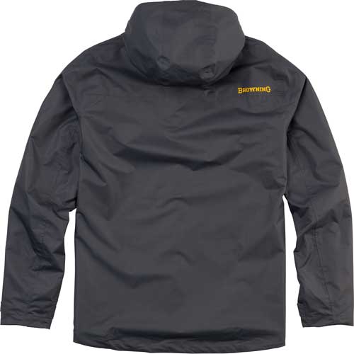 Bg Kanawha Rain Jacket X-large - Carbon Gray W/hood Waterproof