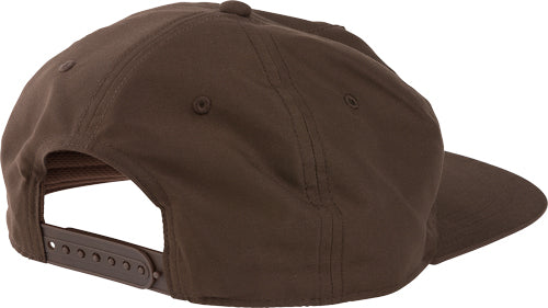 Browning Cap Homestead Unstrcd - Flat Brim Brown Duck Logo*