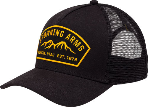 Browning Cap Ranger Logo - Black W/buck Mark Logo Adj