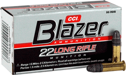 Cci Blazer 22lr 1200fps 40gr - Lead-rn 50rd 100bx/cs