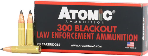 Atomic 300 Aac 110gr Nosler - Varmageddon 20rd 10bx/cs