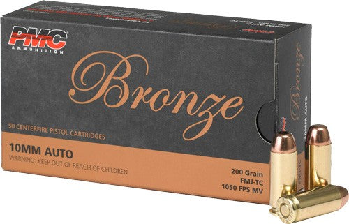 Pmc 10mm Auto 200gr Fmj-tc - 50rd 20bx/cs