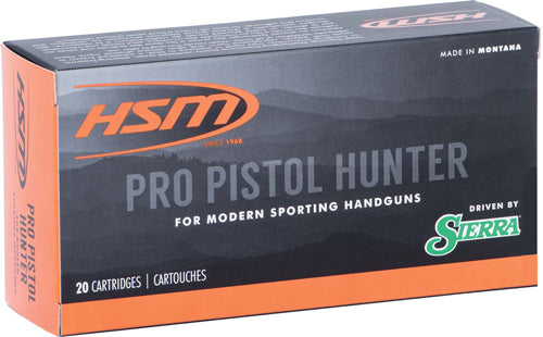 Hsm Pro Pistol 10mm Auto 180gr - Jhp 20rd 20bx/cs