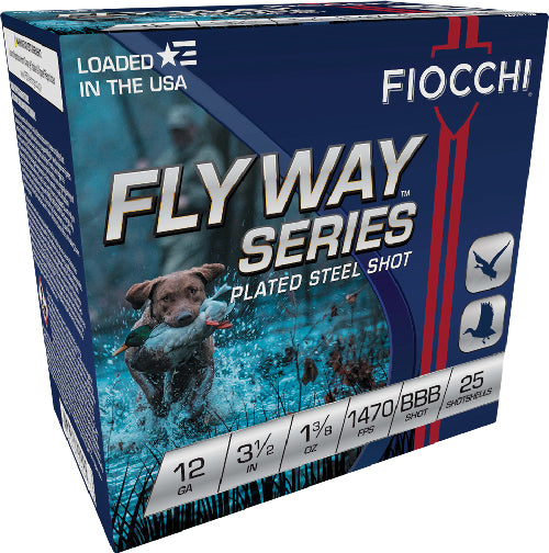 Fiocchi Flyway 12ga 3.5" #bbb - 1470fps 1-3/8oz 25rd 10bx/cs