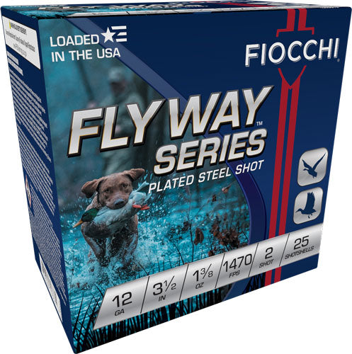 Fiocchi Flyway 12ga 3" #2 - 1500fps 1-1/8oz 25rd 10bx/cs