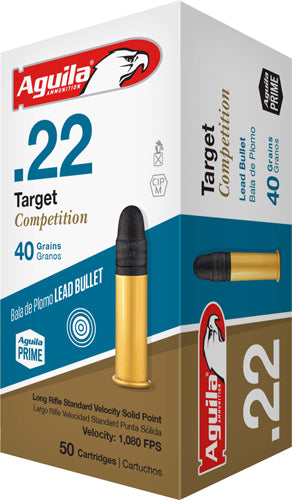 Aguila 22 Lr Target 40gr Lead - Rn 1000rd Case Lot