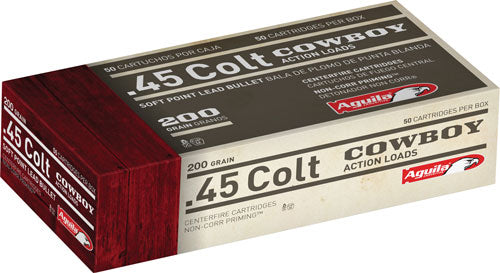 Aguila 45 Long Colt 200gr - 50rd 10bx/cs Lead Sp