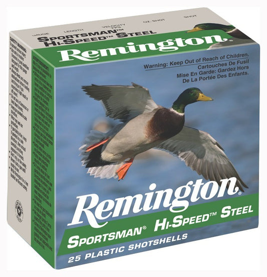 Remington Hi-speed 1400fps 3" - 12ga 1-1/4oz #4 25rd 10bx/cs