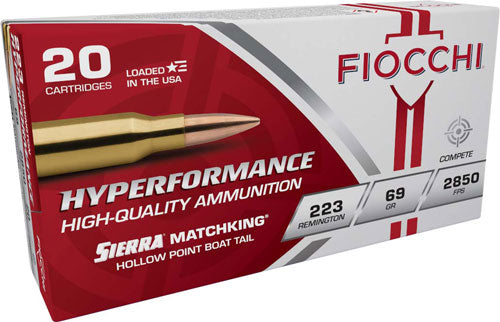 Fiocchi 223 Rem 69gr Sierra - Matchking Hpbt 20rd 10bx/cs