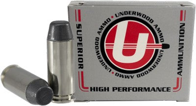 Underwood 10mm Auto 200gr - Hard Cast Lead Fn 20rd 10bx/cs