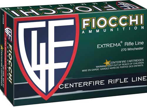 Fiocchi 270 Win 150gr Sst - 20rd 10bx/cs