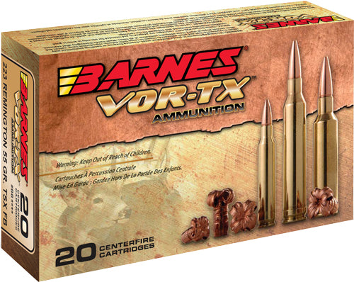 Barnes Vor-tx 5.56x45 62gr - Tsx Bt 20rd 10bx/cs