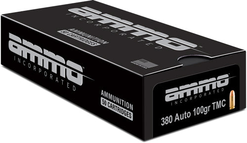 Ammo Inc 380acp 100gr Tmc - 50rd 20bx/cs