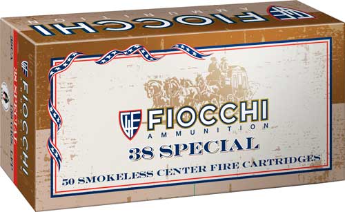 Fiocchi 38 Special 158gr Lfp - 50rd 10bx/cs