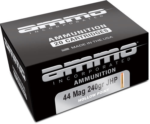 Ammo Inc 44mag 240gr Jhp - 20rd 10bx/cs