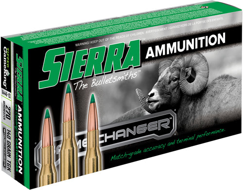 Sierra 270 Winchester 140gr - Tgk Gamechanger 20rd 10bx/cs