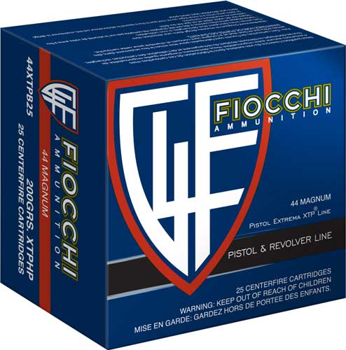 Fiocchi 44 Rem Mag 240gr Jsp - 50rd 10bx/cs