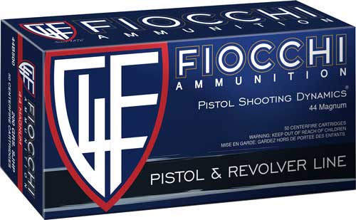 Fiocchi 44 Mag 200gr Sjhp - 50rd 10bx/cs