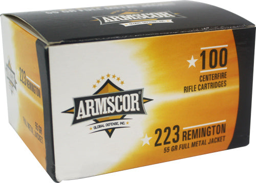 Armscor 223 55gr Fmj - 1200rd Case Lot