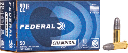 Federal Lightning 22lr 1240fps - 40gr Lead-rn 50rd 100bx/cs