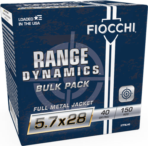 Fiocchi 5.7x28mm 40gr Fmj - 150rd 3bx/cs