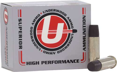 Underwood 44 Rem Mag +p+ 340gr - Lead Flat Nose 20rd 10bx/cs