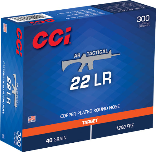 Cci Tactical 22 Lr 1200fs 40gr - Cprn 300rd 10bx/cs