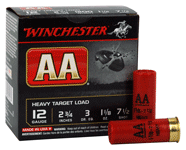 Winchester Aa Trgt 12ga 2.75" - 1200fp 1-1/8oz #7.5 250rd Cslt