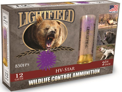 Lightfield 12ga 2.75" Less - Lethal Star Proj 5rd 10bx/cs