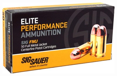 Sig 10mm Auto 180gr Fmj - 50rd 20bx/cs