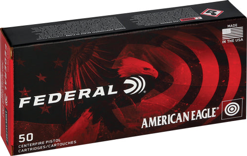 Federal Ae 380acp 95gr Fmj - 50rd 20bx/cs Rn