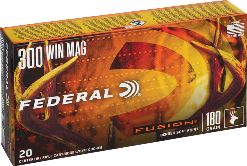 Federal Fusion 300 Win Mag - 180gr Fusion 20rd 10bx/cs