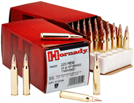 Hornady 223 Rem 55gr Sp - 50rd 10bx/cs