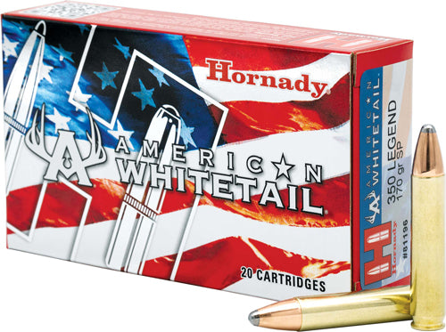 Hornady Whitetail 350legend - 170gr Interlock 20rd 10bx/cs