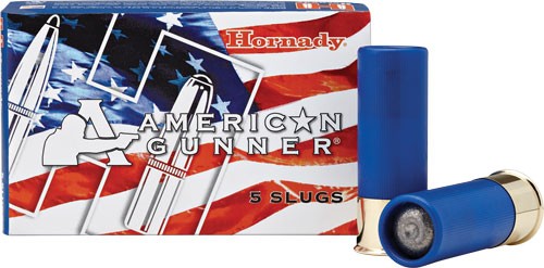 Hornady 12ga American Slug 1oz - Reduced Recoil 5rd 20bx/cs