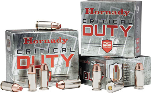 Hornady Critical Duty 9mm +p - 124gr Flexlock 25rd 10bx/cs