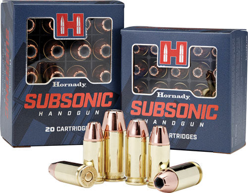 Hornady Subsonic 9mm Luger - 147gr Xtp 25rd 10bx/cs