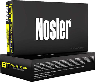 Nosler Bt 6.5cm 140gr - Ballistic Tip 20rd 10bx/cs