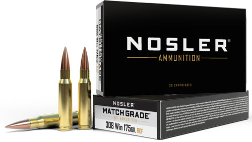 Nosler Match Grade 308win - 175gr Hpbt 20rd 10bx/cs