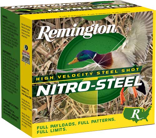 Remington Nitro-steel 12ga 3" - #2 1450fp 1-1/4oz 25rd 10bx/cs