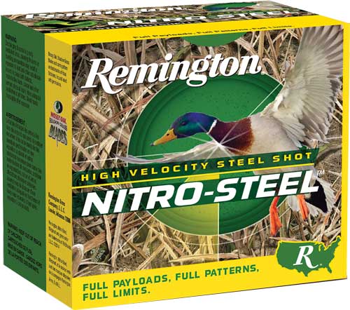 Remington Nitro-steel 12ga 3" - #3 1450fp 1-1/4oz 25rd 10bx/cs