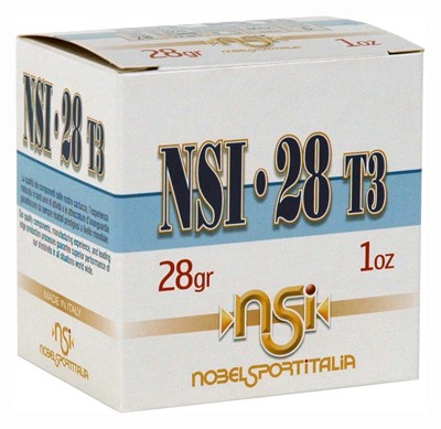 Nobelsport 28ga 2-3/4" Max 1oz - #8 25rd 10bx/cs