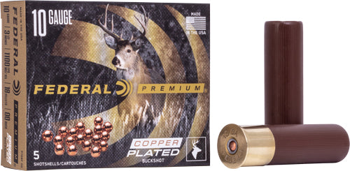 Federal 10ga 3 1/2" 00 Buck - 18 Pellets 5rd 10bx/cs