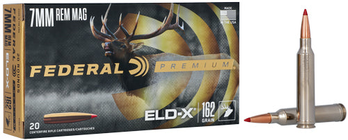 Federal Premium 7mm Rm 162gr - Eld-x 20rd 10bx/cs