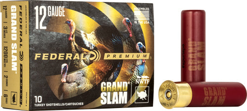 Federal Grandslam 12ga - 3.5" 2oz #6 10rd 5bx/cs