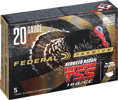 Federal Heavyweight Tss 20ga - 2.75" 1 1/8oz #9 5rd 10bx/cs