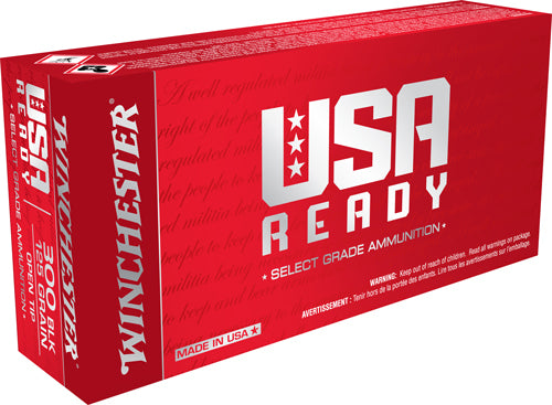 Winchester Usa Ready 300 Acc - 125gr Ot Match 20rd 10bx/cs