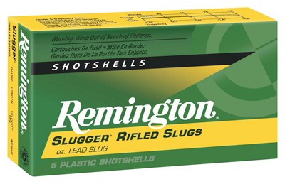 Remington Slugger 12ga 3" 1oz - 1760fps Rifled Slg 5rd 50bx/cs