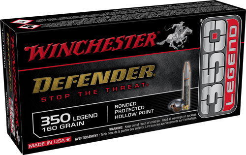 Winchester Defender 350 Legend - 160gr Bonded Hp 20rd 10bx/cs